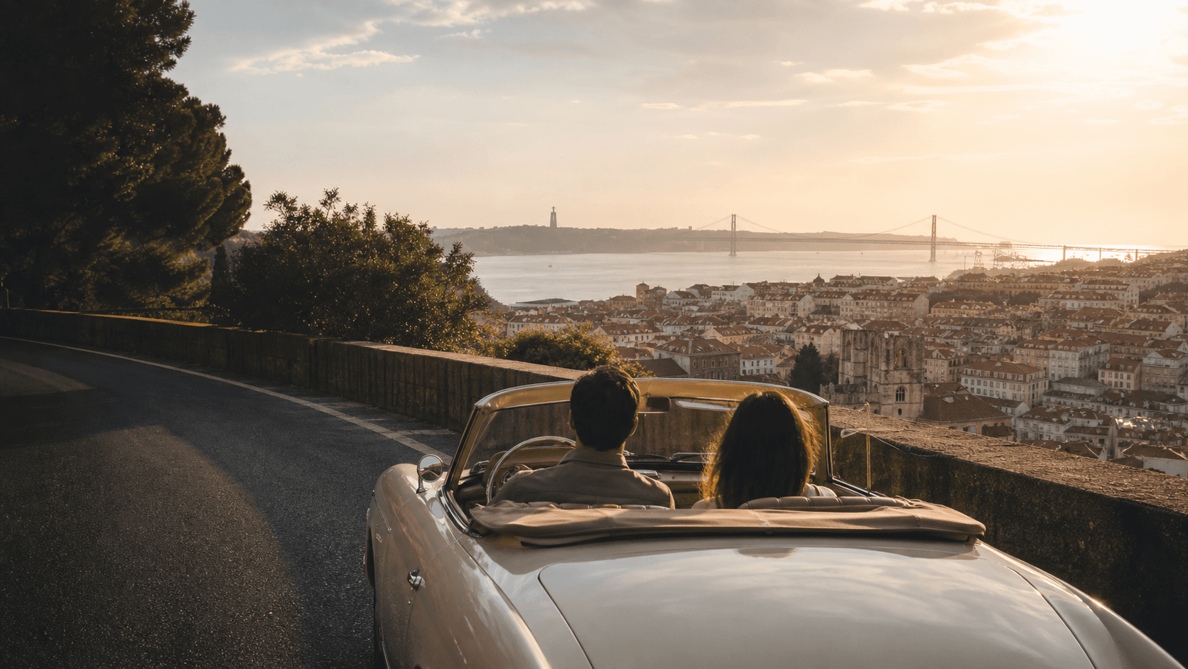 Lisbon at golden hour